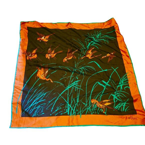Vintage Usna flying duck scarf - Picture 1 of 3